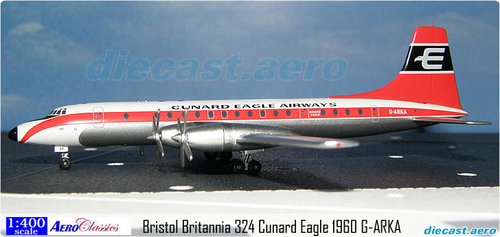 Bristol Britannia 324 Cunard Eagle 1960 G-ARKA