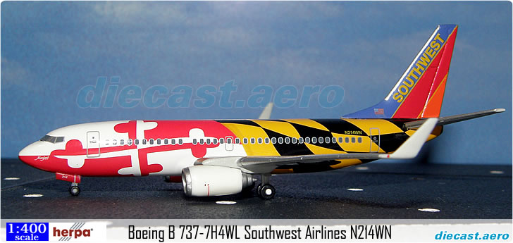 Boeing B 737-7H4WL Southwest Airlines N214WN