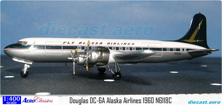 Douglas DC-6A Alaska Airlines 1960 N6118C