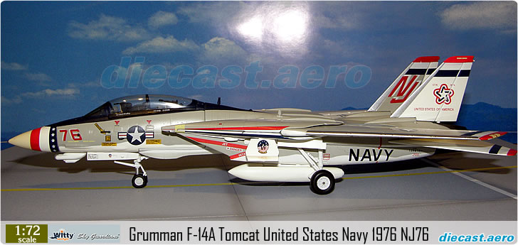 Grumman F-14A Tomcat United States Navy 1976 NJ76