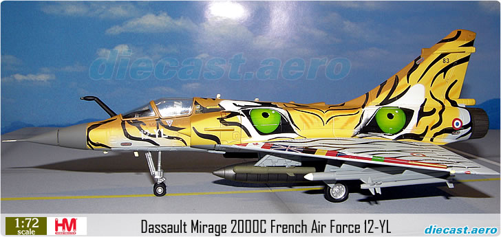 Dassault Mirage 2000C French Air Force 2003 12-YL