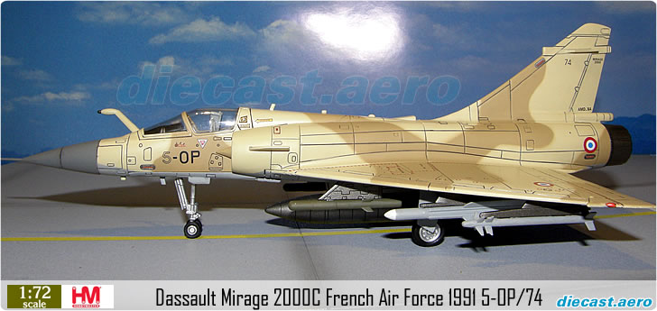 Dassault Mirage 2000C French Air Force 1991 5-OP/74