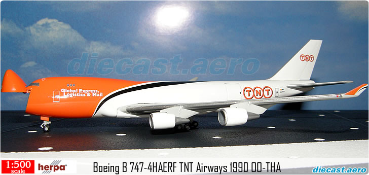 Boeing B 747-4HAERF TNT Airways 1990 OO-THA