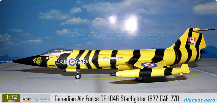 Canadian Air Force CF-104G Starfighter 1972 CAF-770