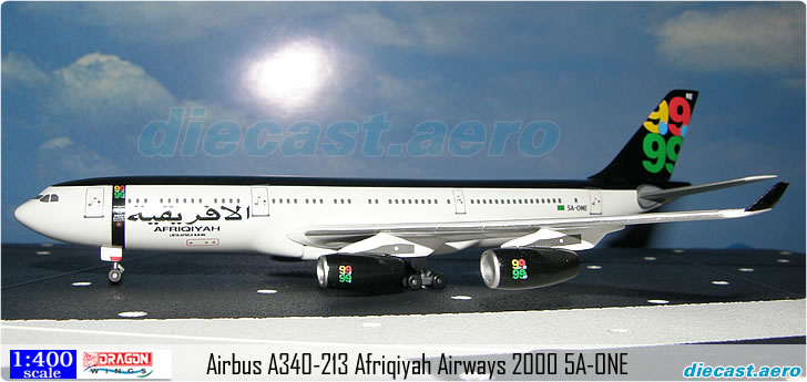 Airbus A340-213 Afriqiyah Airways 2000 5A-ONE