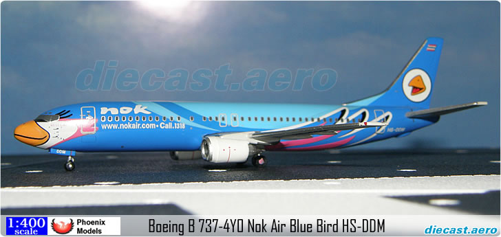 Boeing B 737-4Y0 Nok Air Blue Bird HS-DDM