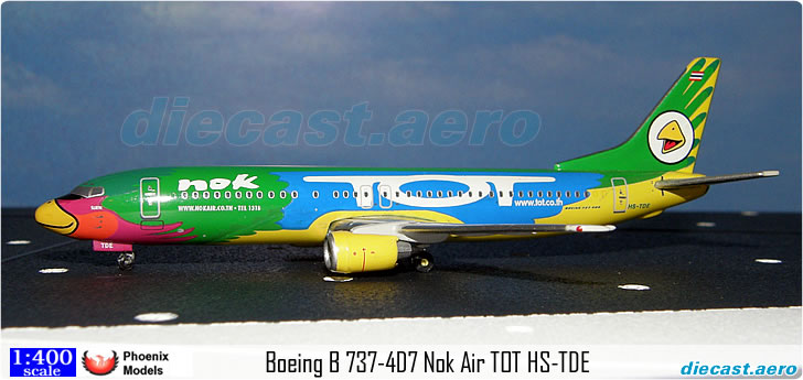 Boeing B 737-4D7 Nok Air TOT HS-TDE