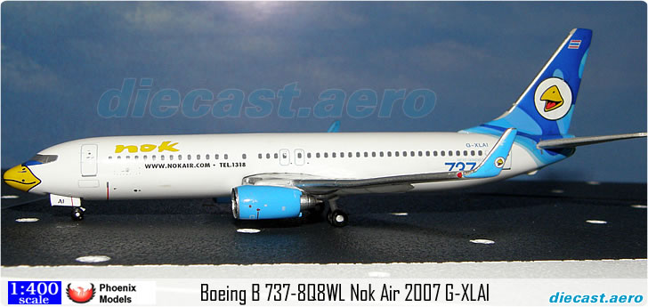 Boeing B 737-8Q8WL Nok Air 2007 G-XLAI