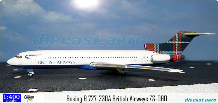 Boeing B 727-230A British Airways ZS-OBO