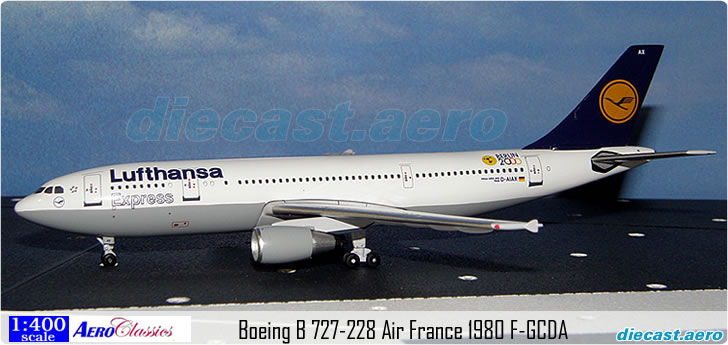 Airbus A300B4-605R Lufthansa Express 1990 D-AIAX