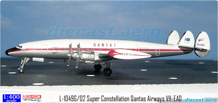 L-1049G/02 Super Constellation Qantas Airways VH-EAD