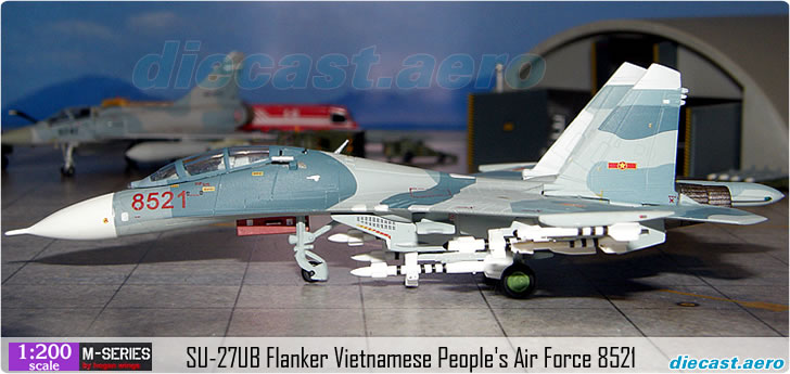 SU-27UB Flanker Vietnamese People's Air Force 8521